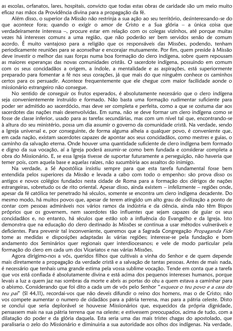 9. Carta Apostolica Maximum Illud - Bento XV 0003