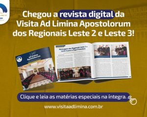 Regionais Leste 2 e Leste 3 da CNBB lançam revista digital da Visita Ad Limina Apostolorum