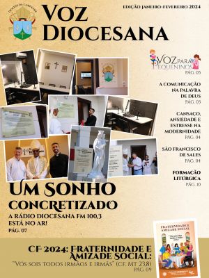 Jornal Voz Diocesana Edição Janeiro e Fevereiro 2024